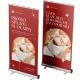 Mobile Double-Sided Roll-up Banner
