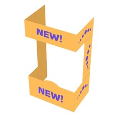 Shelf End Decorations