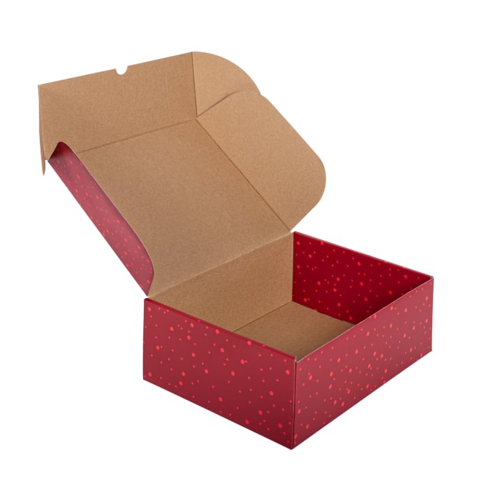 Gift Boxes with Blue Circles