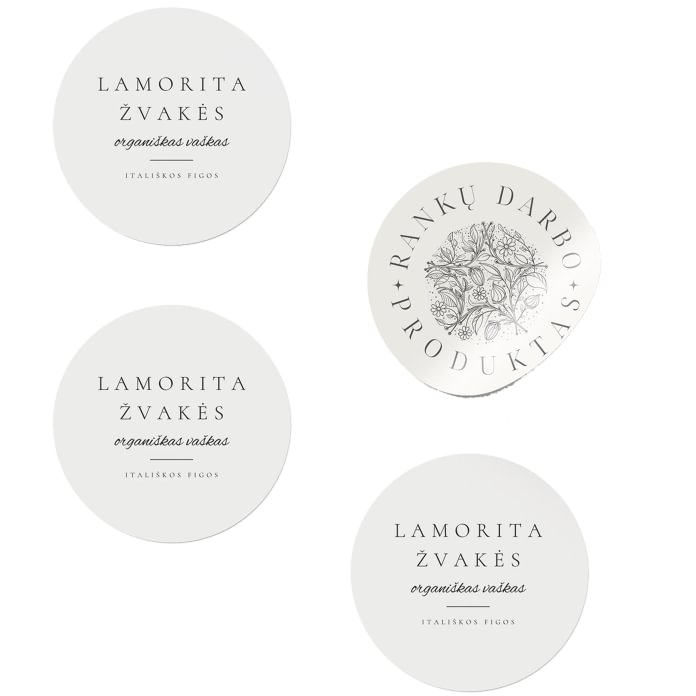 Custom Printed Round Labels
