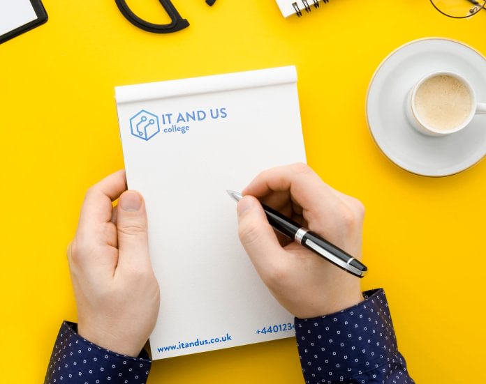 Branded Glued Notepads