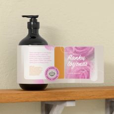 Custom Printed Rectangle Cosmetics Labels