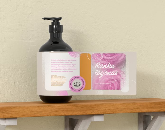 Custom Printed Rectangle Cosmetics Labels