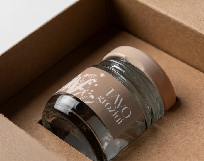 Custom Printed Rectangle Cosmetics Labels