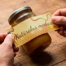 Custom Printed Rectangle Food Labels