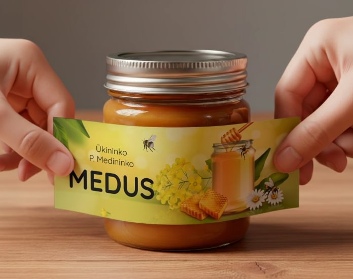 Custom Printed Rectangle Food Labels