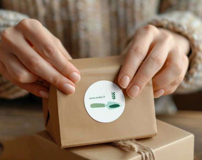 Custom Printed Round Packaging Labels