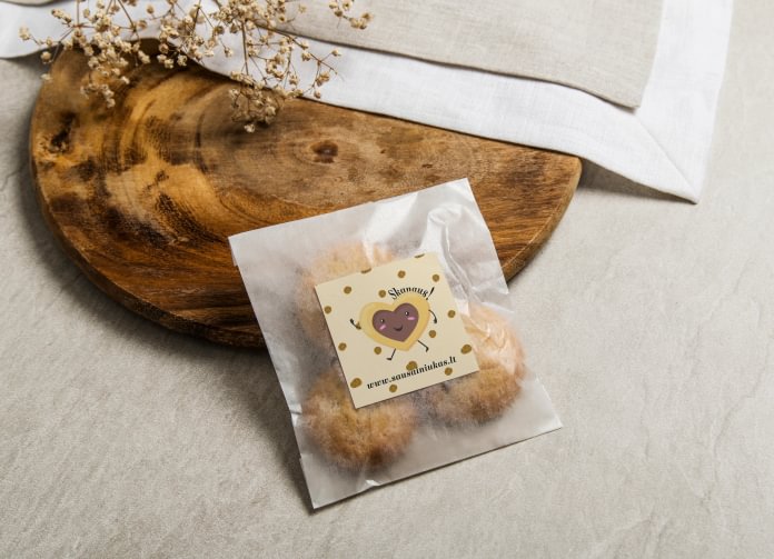 Custom Printed Square Food Labels