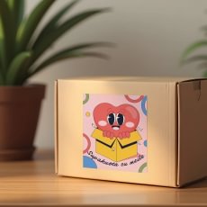 Custom Printed Square Packaging Labels