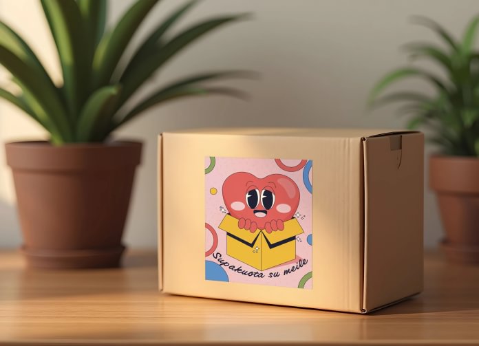 Custom Printed Square Packaging Labels