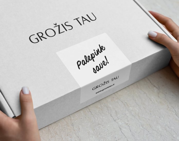 Custom Printed Rectangle Packaging Labels