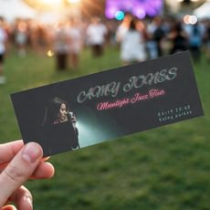 Tickets (Without Perforation or QR Code)